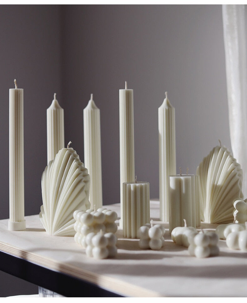 אואזיס- נר דקורטיבי, גדול וריחני - שעוות סויה