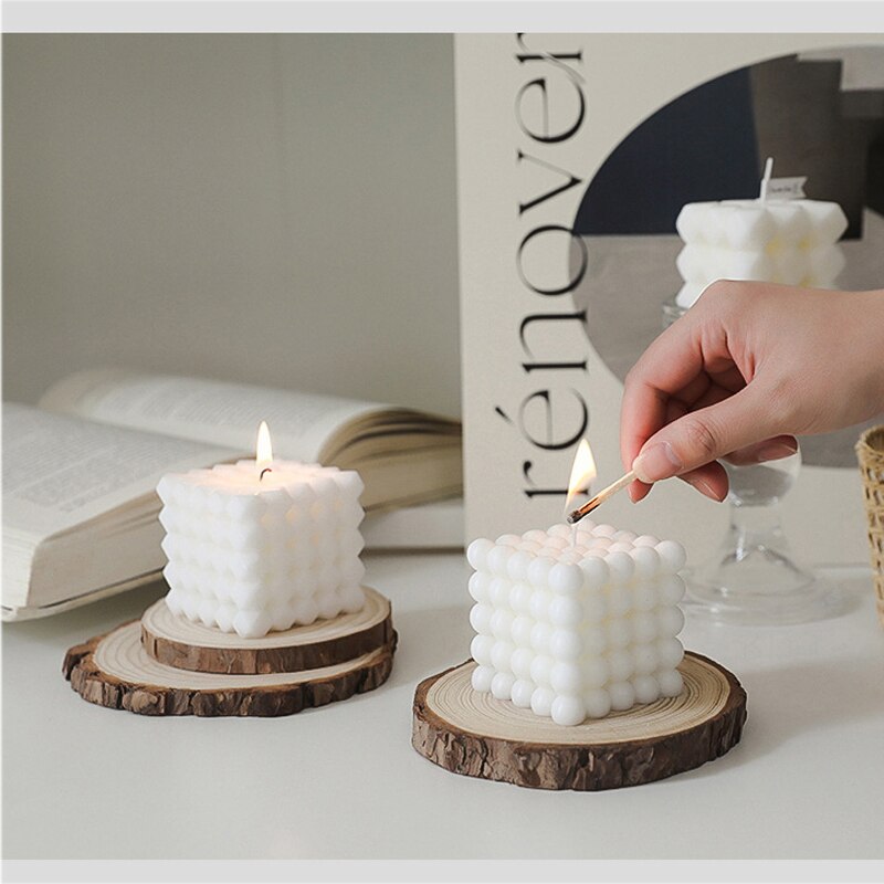 נר אספרו- נר ריחני דקורטיבי - שעוות סויה